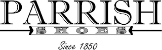 PARRISH SHOES SINCE 1850 logo