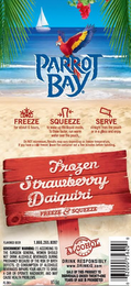 PARROT BAY FROZEN STRAWBERRY DAIQUIRI logo