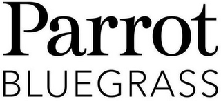 PARROT BLUEGRASS logo