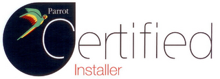 PARROT CERTIFIED INSTALLER logo