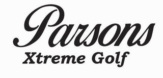 PARSONS XTREME GOLF logo
