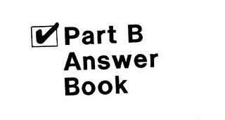 PART B ANSWER BOOK logo