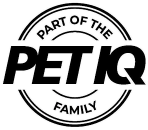 PART OF THE PET IQ FAMILY logo
