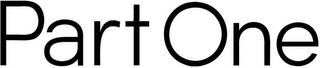 PART ONE logo