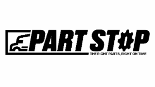 PART STOP THE RIGHT PARTS, RIGHT ON TIME logo