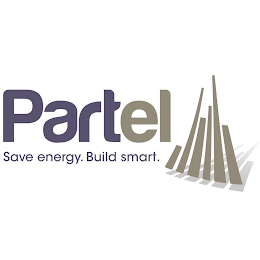 PARTEL SAVE ENERGY. BUILD SMART. logo