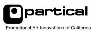 PARTICAL PROMOTIONAL ART INNOVATIONS OF CALIFORNIA logo