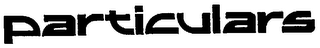 PARTICULARS logo