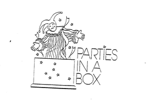 PARTIES IN A BOX logo