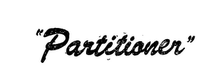 "PARTITIONER" logo