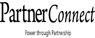 PARTNER CONNECT POWER THROUGH PARTNERSHIP logo