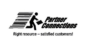 PARTNER CONNECTIONS RIGHT RESOURCE - SATISFIED CUSTOMERS! logo