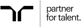 PARTNER FOR TALENT. logo
