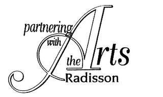 PARTNERING WITH THE ARTS RADISSON logo