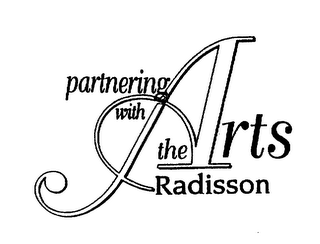 PARTNERING WITH THE ARTS RADISSON logo