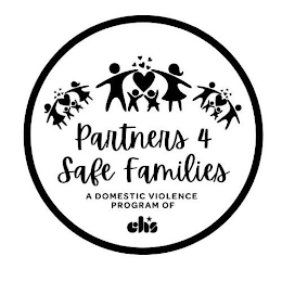PARTNERS 4 SAFE FAMILIES A DOMESTIC VIOLENCE PROGRAM OF CHS logo