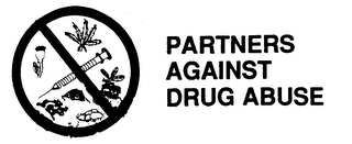 PARTNERS AGAINST DRUG ABUSE logo