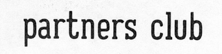 PARTNERS CLUB logo