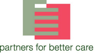 PARTNERS FOR BETTER CARE logo