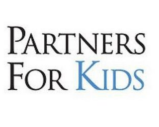 PARTNERS FOR KIDS logo