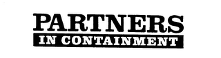 PARTNERS IN CONTAINMENT logo
