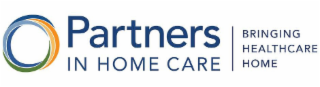 PARTNERS IN HOME CARE BRINGING HEALTHCARE HOME logo