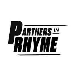 PARTNERS IN RHYME logo