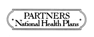 PARTNERS NATIONAL HEALTH PLANS logo