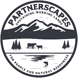 PARTNERSCAPES SUSTAINING WORKING LANDS FOR PEOPLE AND NATURAL RESOURCES logo