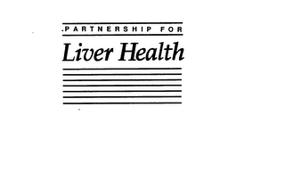 PARTNERSHIP FOR LIVER HEALTH logo