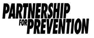 PARTNERSHIP FOR PREVENTION logo