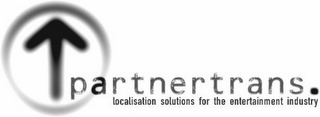 PARTNERTRANS. LOCALISATION SOLUTIONS FOR THE ENTERTAINMENT INDUSTRY logo