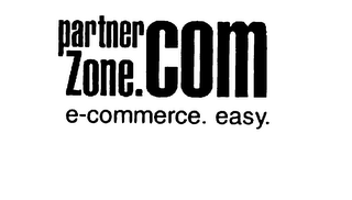 PARTNERZONE.COM E-COMMERCE. EASY. logo