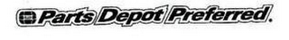 PARTS DEPOT PREFERRED logo
