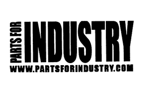 PARTS FOR INDUSTRY WWW.PARTSFORINDUSTRY.COM logo