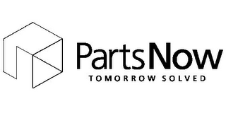 PARTS NOW TOMORROW SOLVED logo