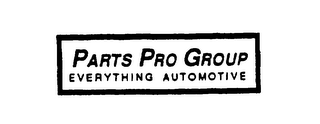 PARTS PRO GROUP EVERYTHING AUTOMOTIVE logo