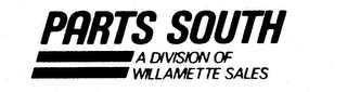 PARTS SOUTH A DIVISION OF WILLAMETTE SALES logo