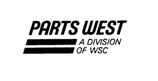 PARTS WEST A DIVISION OF WSC logo