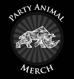 PARTY ANIMAL MERCH logo