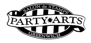 PARTY ARTS SALON DE STAMPE GREENWICH logo