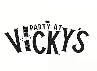 PARTY AT VICKYS logo