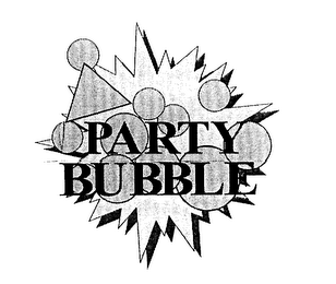PARTY BUBBLE logo