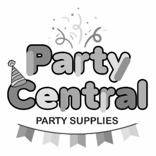 PARTY CENTRAL PARTY SUPPLIES logo