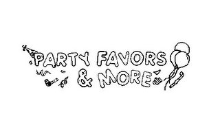 PARTY FAVORS & MORE logo