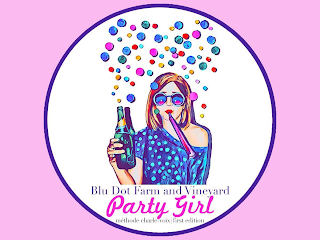 PARTY GIRL BLU DOT FARM AND VINEYARD, METHODE CHARLE-VOIX | FIRST EDITION logo