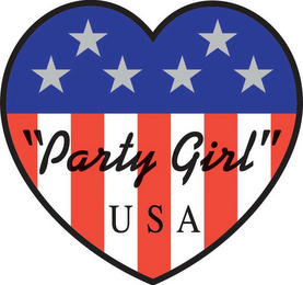 "PARTY GIRL" USA logo
