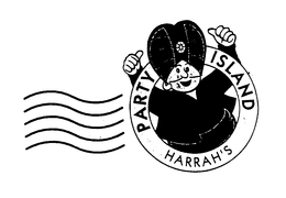 PARTY ISLAND HARRAH'S logo