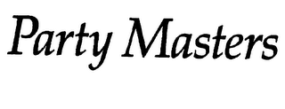 PARTY MASTERS logo