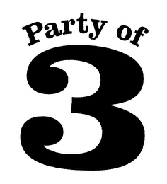 PARTY OF 3 logo